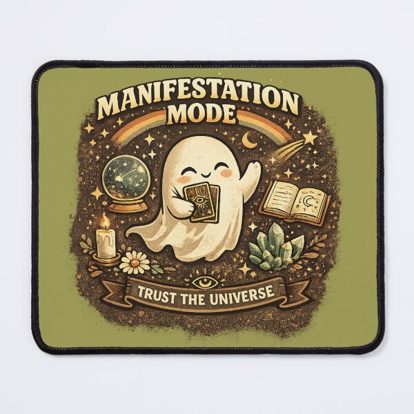 Item preview, Manifestation Mode Ghost – Cute Spiritual Retro Aesthetic Graphic designed and sold by carolinkaau.