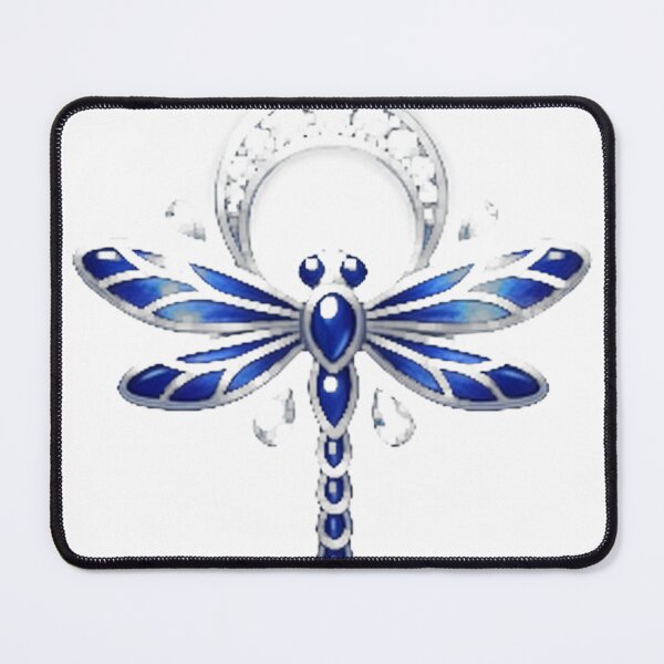 Item preview, Cobalt Dragonfly Ward designed and sold by pumsquare.