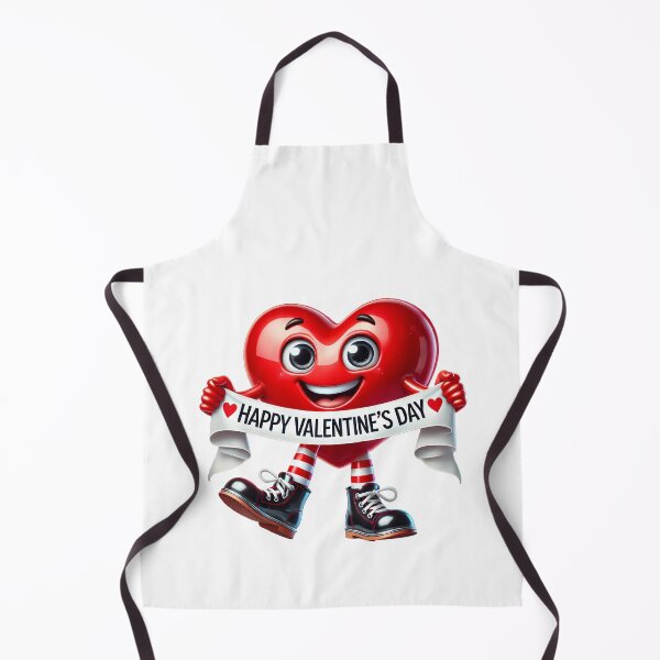 Item preview, Happy Valentine Day Heart - Cute Smiling Love Character & Romantic Red Art designed and sold by FuzionRaptor.