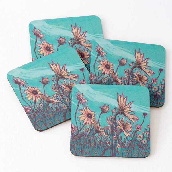 Item preview, Field of Sunflowers designed and sold by Beloved Come Forth.