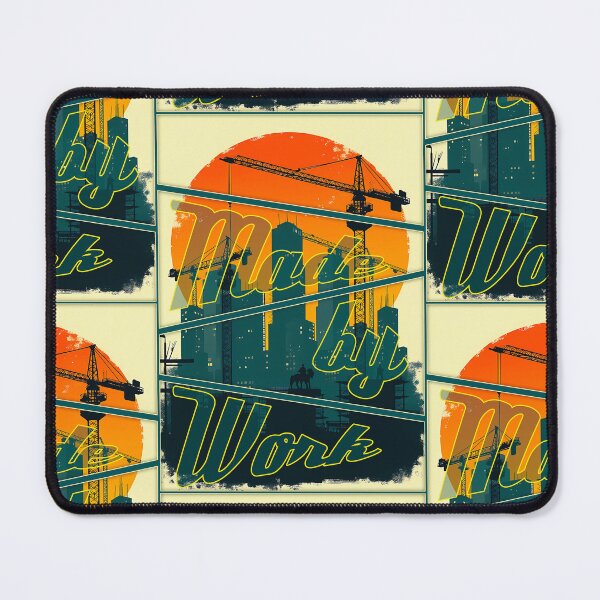 Item preview, Built by Workers City Skyline Vintage Labor Day Design designed and sold by Topoartispp.
