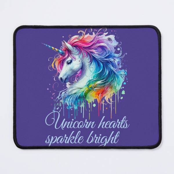 Item preview, Unicorn hearts sparkle bright designed and sold by Palmtree94.