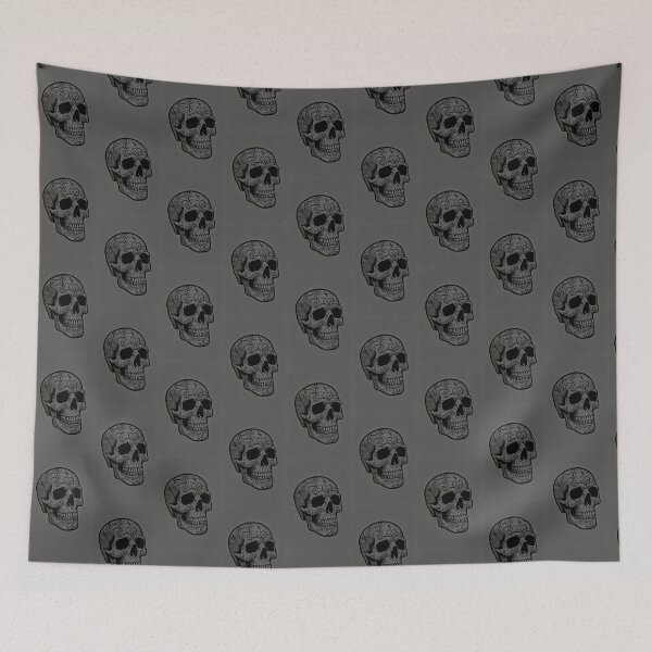 Item preview, Midnight Filigree Skull – Dark Elegance designed and sold by LauraMK.