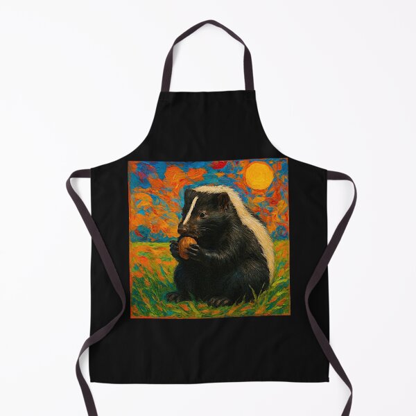Item preview, Skunk Family – Artistic Wildlife Print #4 designed and sold by Helios Be. Lavsh.