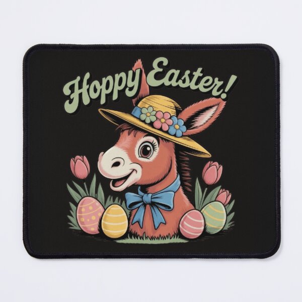 Item preview, Vintage Easter Donkey – Cute Retro Spring Animal Illustration designed and sold by Youpiworld.