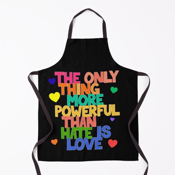 Item preview, The only thing more powerful than hate is love designed and sold by Stefrait-7.