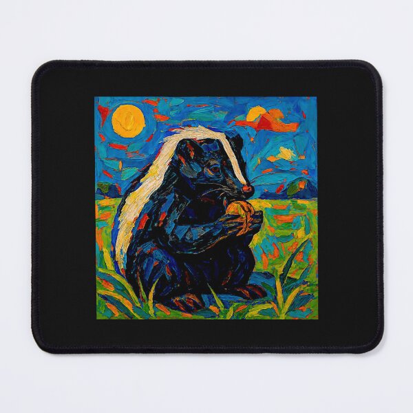 Item preview, Skunk Family – Artistic Wildlife Print #5 designed and sold by Helios Be. Lavsh.
