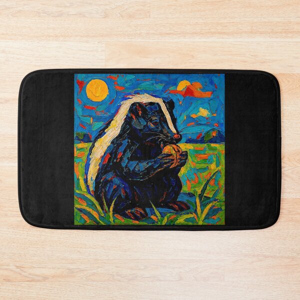 Item preview, Skunk Family – Artistic Wildlife Print #5 designed and sold by Helios Be. Lavsh.