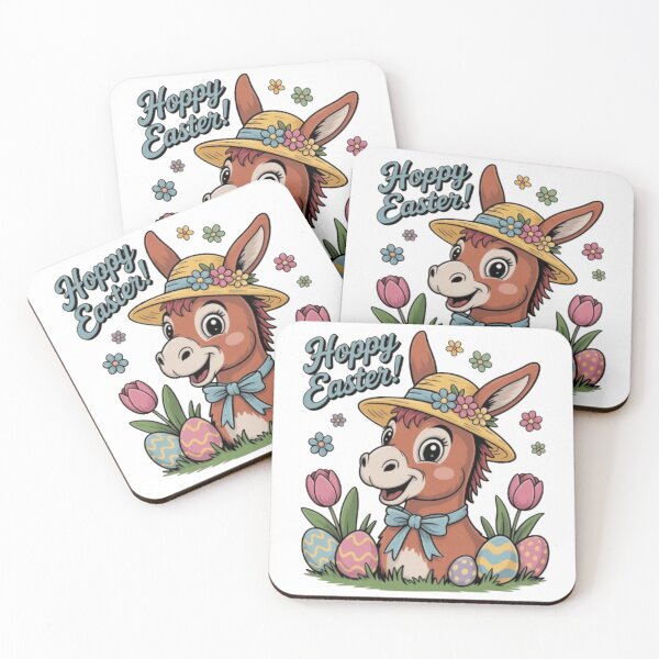 Item preview, Vintage Easter Donkey – Cute Retro Spring Animal Illustration designed and sold by Youpiworld.