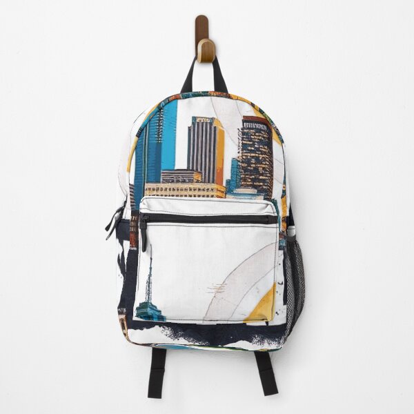 Item preview, Dallas Collage Skyline Stamp designed and sold by sloophloop77.