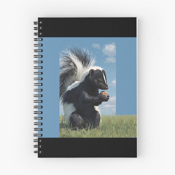 Item preview,  Skunk Family – Artistic Wildlife Print #6 designed and sold by Helios Be. Lavsh.