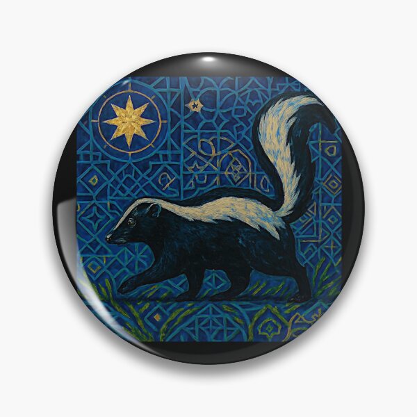 Item preview, Skunk Family – Artistic Wildlife Print #7 designed and sold by Helios Be. Lavsh.