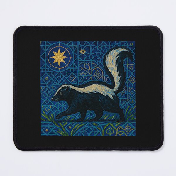 Item preview, Skunk Family – Artistic Wildlife Print #7 designed and sold by Helios Be. Lavsh.