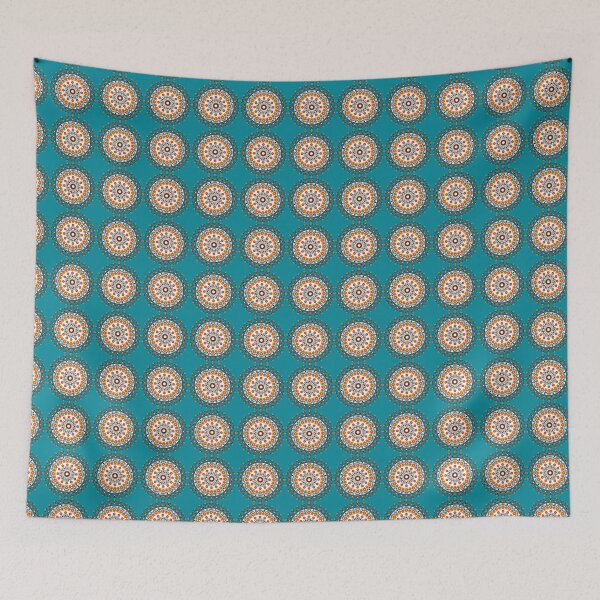 Item preview, Vintage Boho Khayamiya Flower designed and sold by BUTTER7FLY.