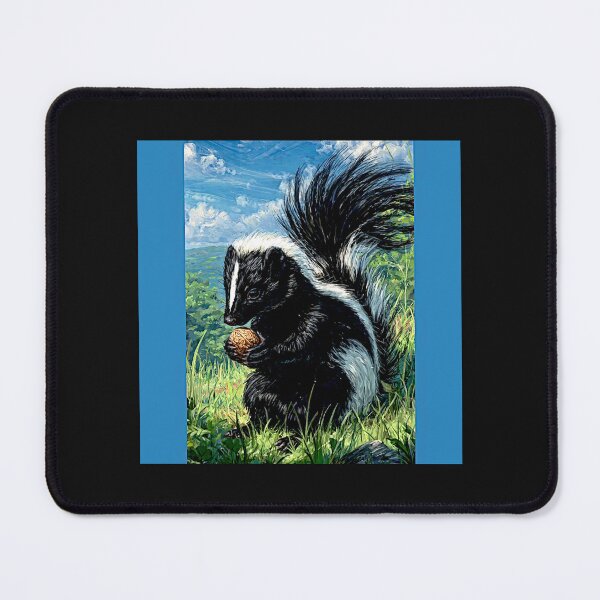 Item preview, Skunk Family – Artistic Wildlife Print #8 designed and sold by Helios Be. Lavsh.