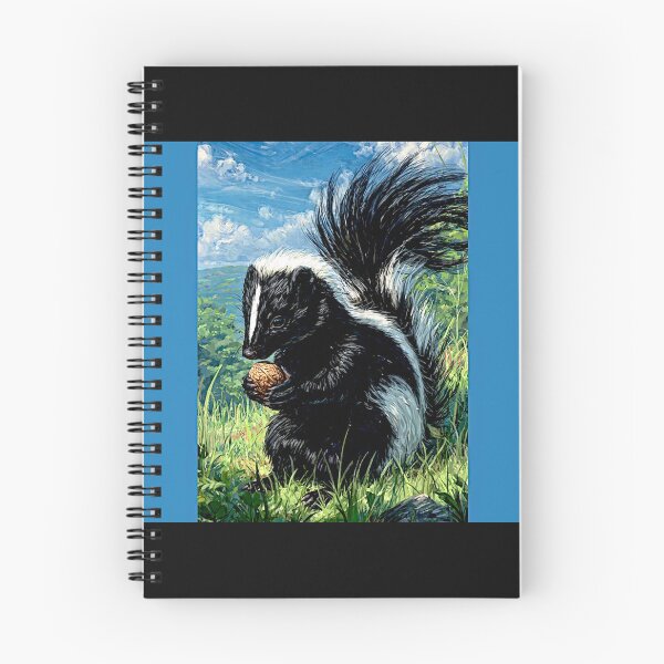 Item preview, Skunk Family – Artistic Wildlife Print #8 designed and sold by Helios Be. Lavsh.