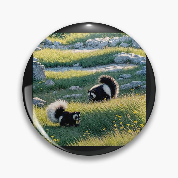 Item preview, Skunk Family – Artistic Wildlife Print #9 designed and sold by Helios Be. Lavsh.