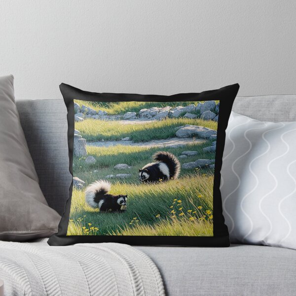Item preview, Skunk Family – Artistic Wildlife Print #9 designed and sold by Helios Be. Lavsh.