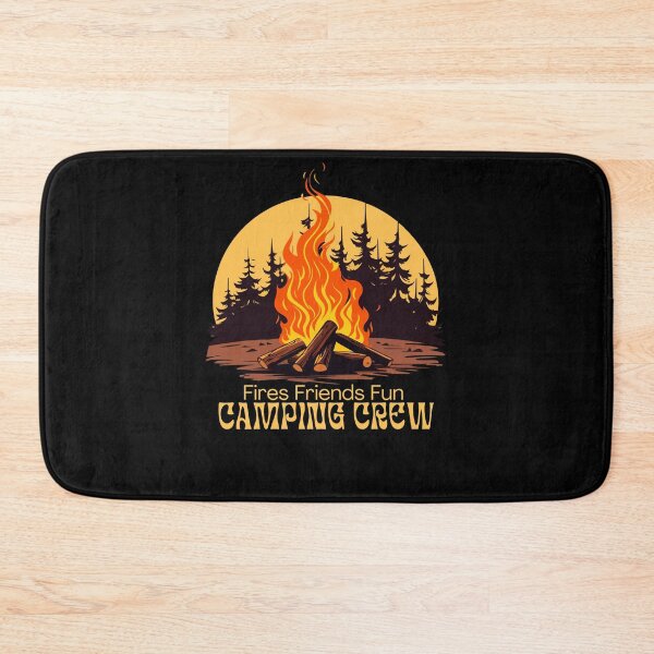 Item preview, Fires Friends Fun Camping Crew designed and sold by LuveraxArt.