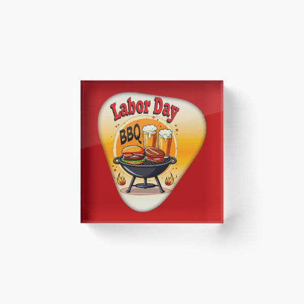 Artikelvorschau, Labor Day BBQ Party Design – Grill and Burger Holiday Shirt entworfen und verkauft von Topoartispp.