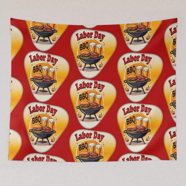 Item preview, Labor Day BBQ Party Design – Grill and Burger Holiday Shirt designed and sold by Topoartispp.