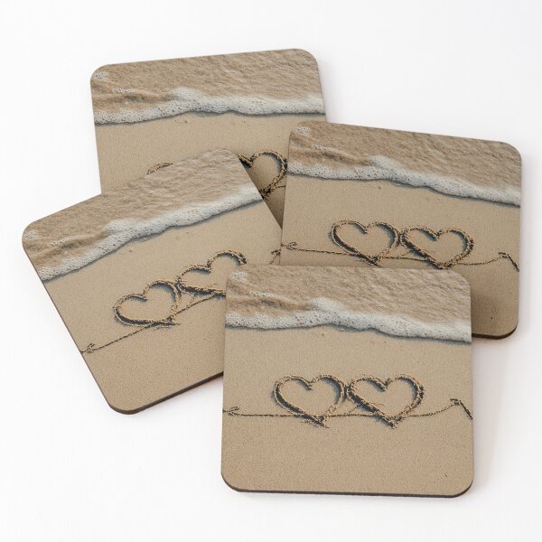 Item preview, Love Wins Script Hearts Beach Tide designed and sold by chase-thewave.