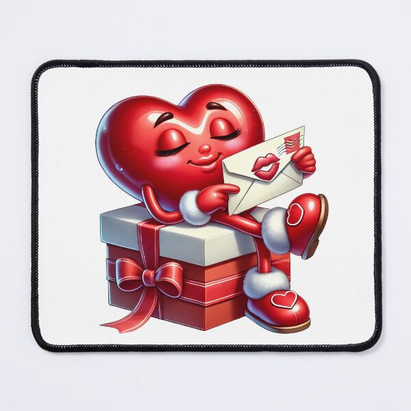 Item preview, Sweet Valentine Love Letter Gift Box - Cute Romantic Heart & Envelope Art designed and sold by FuzionRaptor.