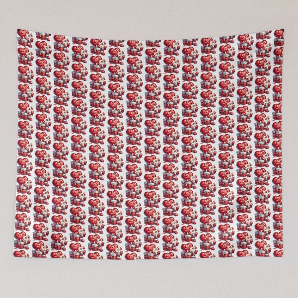 Item preview, Sweet Valentine Love Letter Gift Box - Cute Romantic Heart & Envelope Art designed and sold by FuzionRaptor.