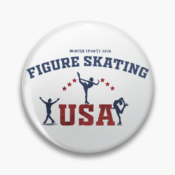 Item preview, USA FIGURE SKATING  designed and sold by delllsdesigns.