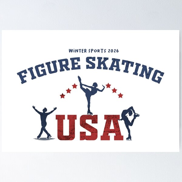 Item preview, USA FIGURE SKATING  designed and sold by delllsdesigns.