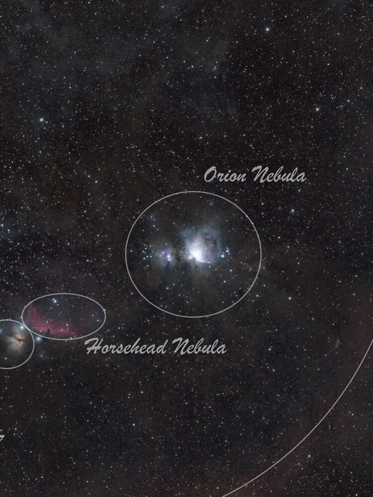 Thumbnail 4 of 4, Samsung Galaxy Phone Case, Nebulae In Orion Constellation Visualized designed and sold by Rminger.