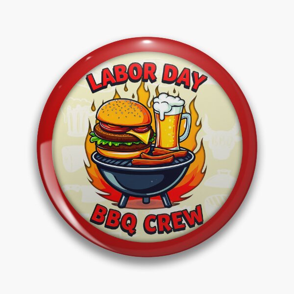 Item preview, Labor Day BBQ Crew Grill Shirt – Holiday Barbecue Worker Celebration Design designed and sold by Topoartispp.