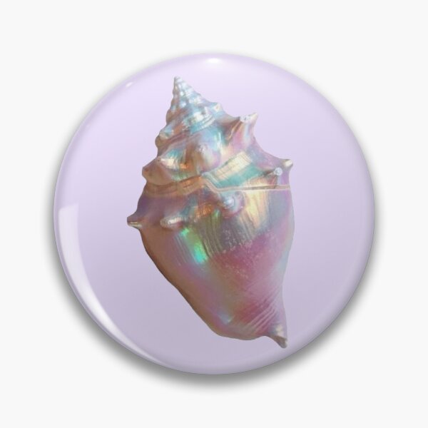 Item preview, rainbow pearlescent conch shell it girl star girl sticker designed and sold by inainart.
