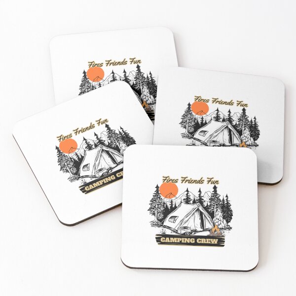 Item preview, Fires Friends Fun Camping Crew designed and sold by LuveraxArt.