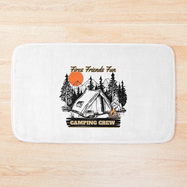 Item preview, Fires Friends Fun Camping Crew designed and sold by LuveraxArt.