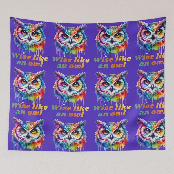 Item preview, Wise like an owl  designed and sold by Palmtree94.