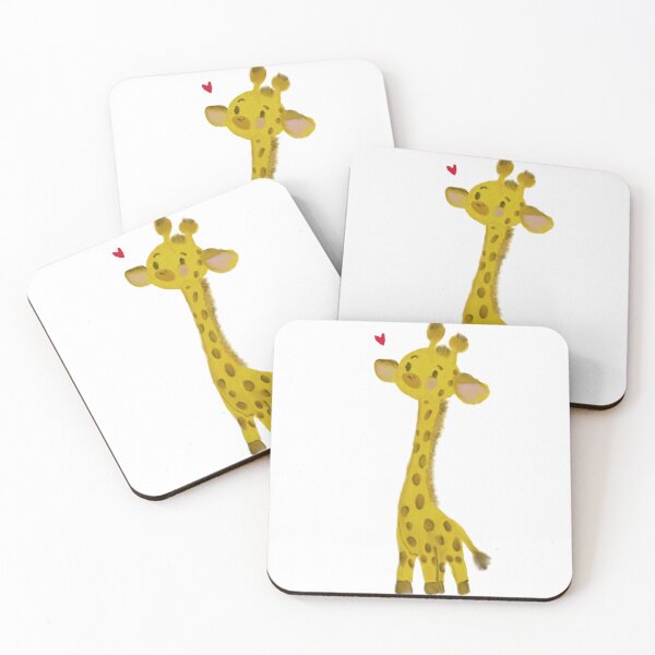Artikelvorschau, Niedliche Giraffe mit Herz entworfen und verkauft von TabersTrades.