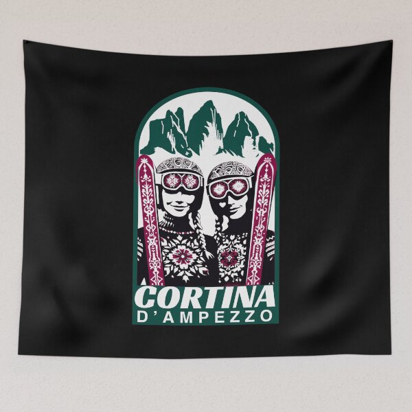 Item preview, Cortina d’Ampezzo Ski Women– Olympics-Inspired | Winter Sports Series designed and sold by SHELOPS.