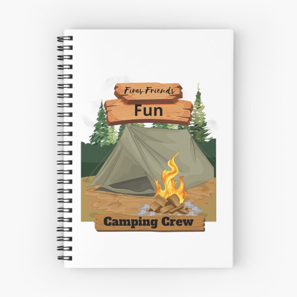 Item preview, Fires Friends Fun Camping Crew designed and sold by LuveraxArt.