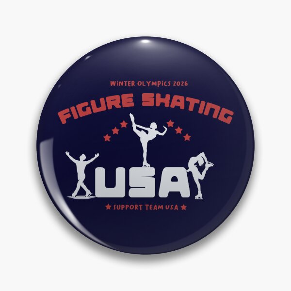 Item preview, USA FIGURE SKATING  designed and sold by delllsdesigns.