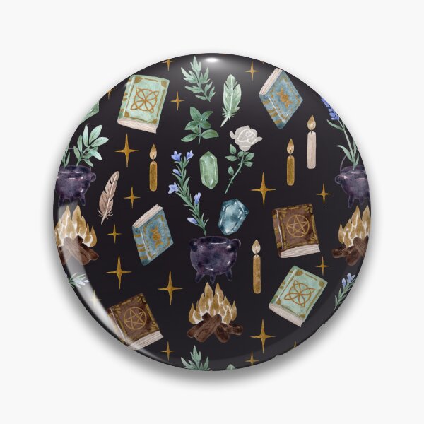 Item preview, Magic Spells in Watercolor Pattern designed and sold by andrebalest.art.