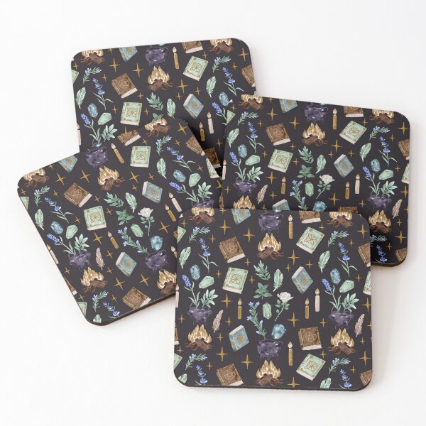 Item preview, Magic Spells in Watercolor Pattern designed and sold by andrebalest.art.