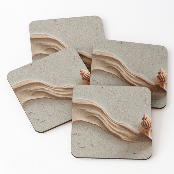 Item preview, Spiral Seashell Dragging Path In Smooth Sand designed and sold by chase-thewave.