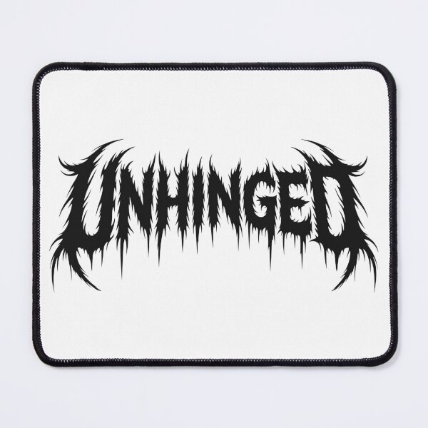 Item preview, Unhinged Meme Death Metal Style Text designed and sold by Eh Plus Designs.