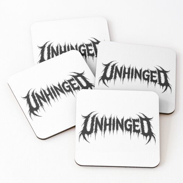 Item preview, Unhinged Meme Death Metal Style Text designed and sold by Eh Plus Designs.
