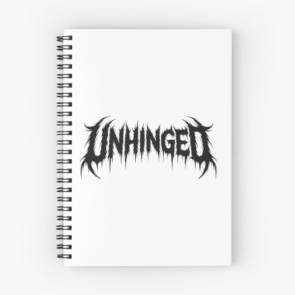 Item preview, Unhinged Meme Death Metal Style Text designed and sold by Eh Plus Designs.