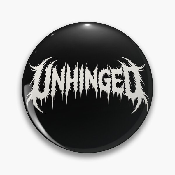 Item preview, Unhinged Meme Death Metal Style Text designed and sold by Eh Plus Designs.