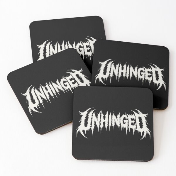 Item preview, Unhinged Meme Death Metal Style Text designed and sold by Eh Plus Designs.