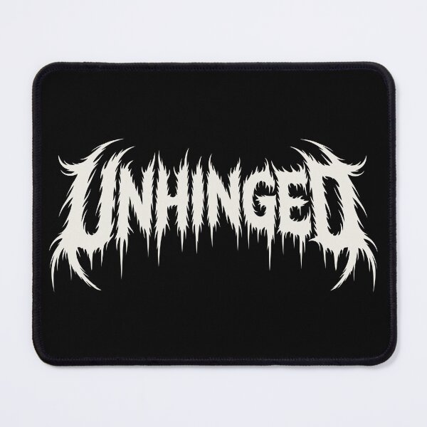 Item preview, Unhinged Meme Death Metal Style Text designed and sold by Eh Plus Designs.