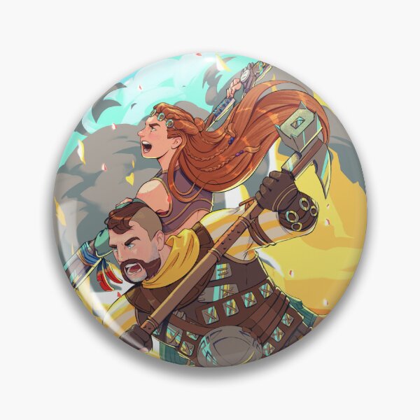 Item preview, Aloy & Erend designed and sold by Nerd-Artist.